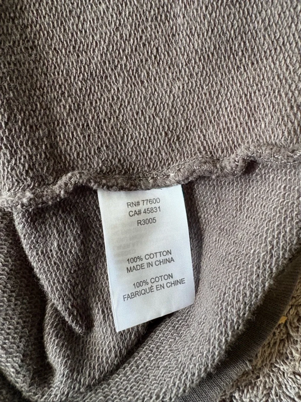 Sandrine Rose By Free People Grey Convertible Sweatshirt Unique Size S - Picture 9 of 9